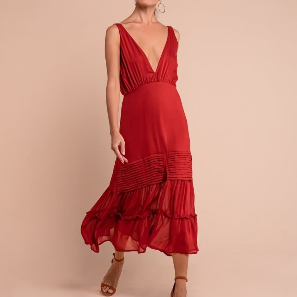 Aura Lauren Midi Dress